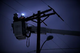 fixing power outage