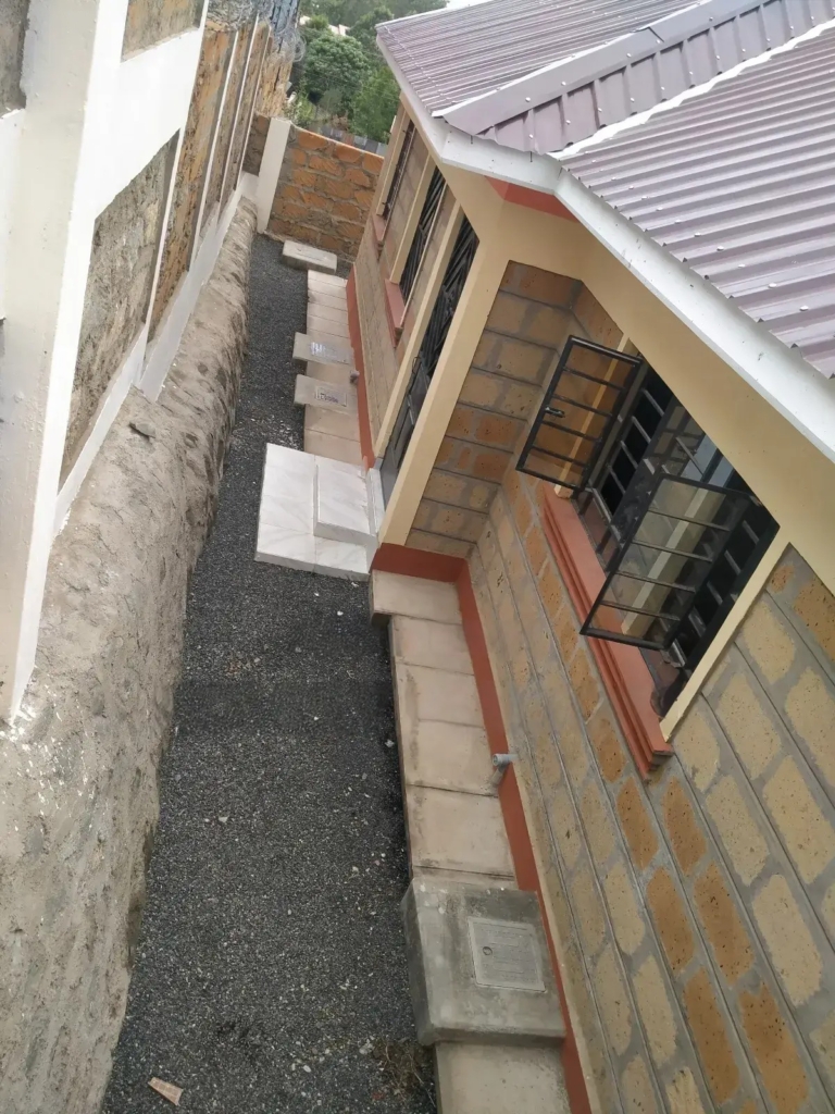 outside 3bedroom bungalow ongata rongai