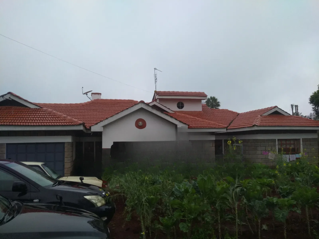 outside 4bedroom bungalow Ngong