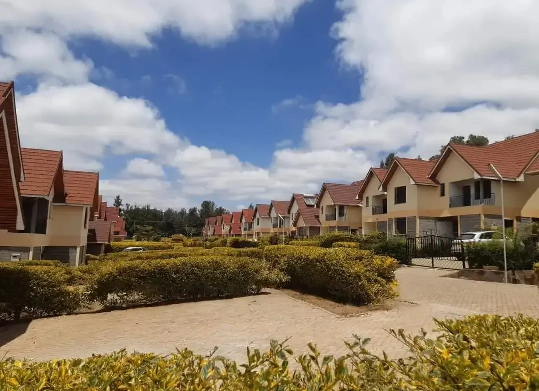 the modern villas in Ngong