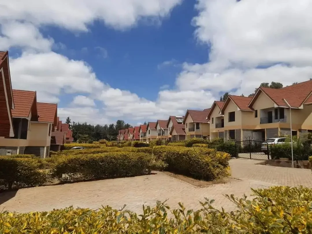 the modern villas in Ngong