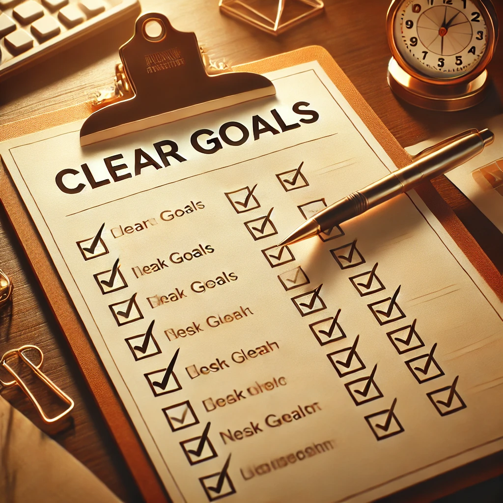 clear goals